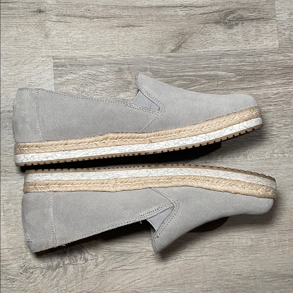 Toms Palma Drizzle Suede Espadrilles Slip Ons - Picture 8 of 10